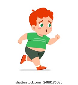 little kid do running for weight loss