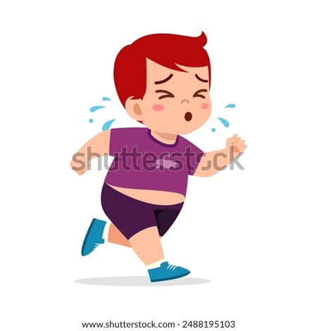 little kid do running for weight loss