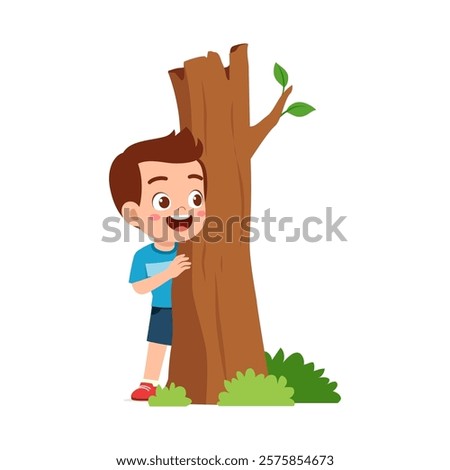 Similar – Image, Stock Photo When trees seek the water