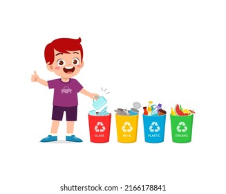 601 Child throwing garbage dustbin Images, Stock Photos & Vectors ...