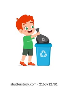 327 Kid taking out trash Images, Stock Photos & Vectors | Shutterstock