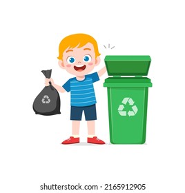 327 Kid taking out trash Images, Stock Photos & Vectors | Shutterstock