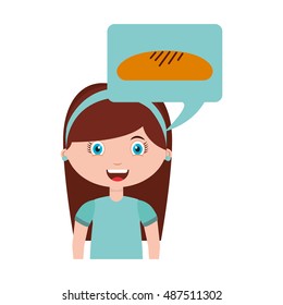 little kids menu restaurant vector illustration design