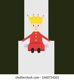 Pequeño rey  ilustración