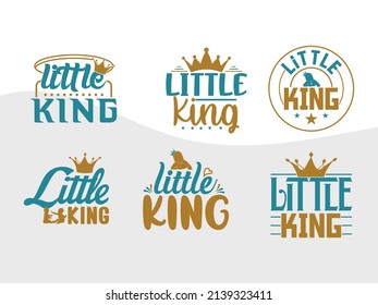 Little King Printable Vector Illustration