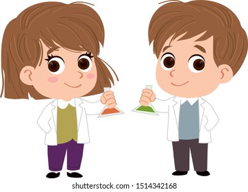 Little Lab Tech Kids - Profession Set