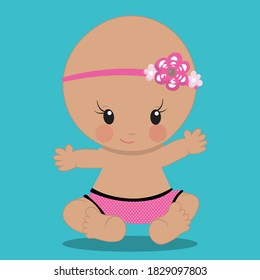 little lady design vector illustration