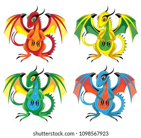 Little light fiery lizards