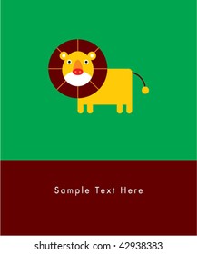 little lion card