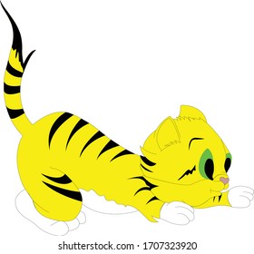 pequeña imagen vectorial de león