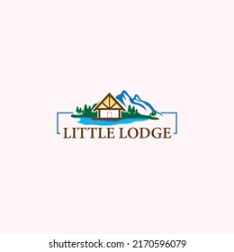 Little Lodge Vector Logo Template