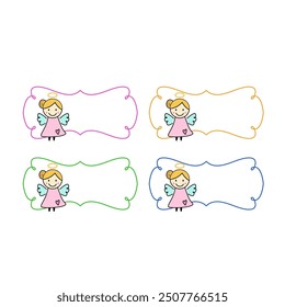 LITTLE LOVE ANGEL DESIGN ORNAMENTAL FRAMES COLLECTION