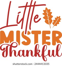 Little master thankful, thanksgiving and fall design