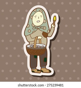 The Little Match Girl theme elements