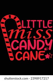 
Little Miss Candy Cane eps cut file for cutting machine