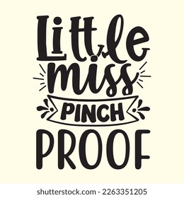 little miss pinch proof t shirt designs vector file 