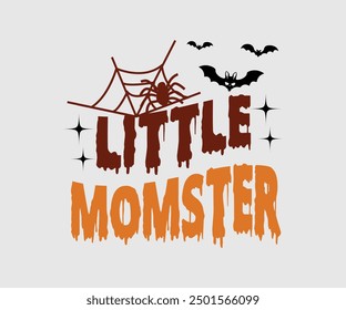 Little Momster, Halloween, Ghost, Spooky Season, witch, Halloween Funny, t shirt