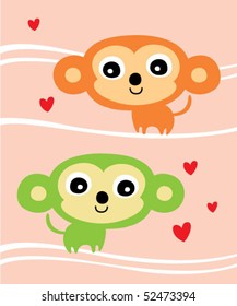 little monkey couple