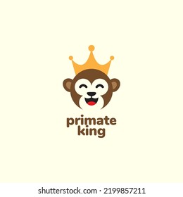 Little Monkey With Crown Logo