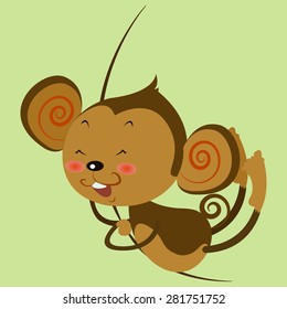 little monkey vector
