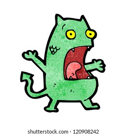 little monster cartoon