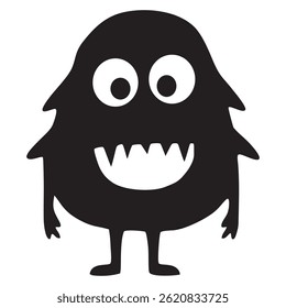 little monster icon vector design