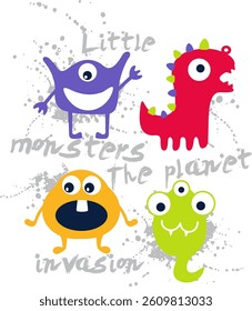 Little monsters invade the planet