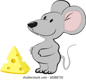 little mouse and cheese