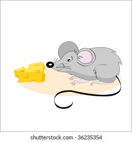 little mouse and cheese