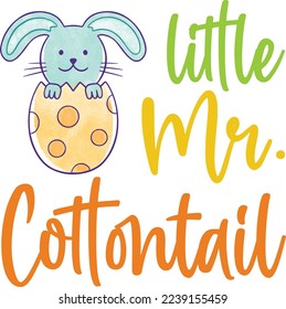 Little Mr. Cottontail eps File