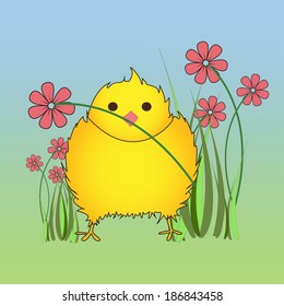 Little nice easter chicken