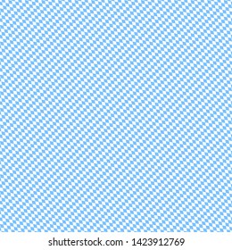 Little Octoberfest Seamless Diagonal Diamond Pattern Light Blue And White