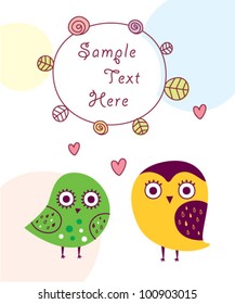 little owl couple