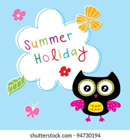 little owl summer holiday