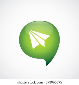 little paper plane Icon Vector