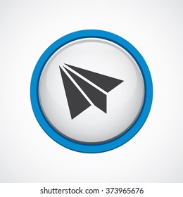 little paper plane Icon Vector
