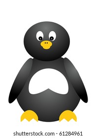little penguin - vector