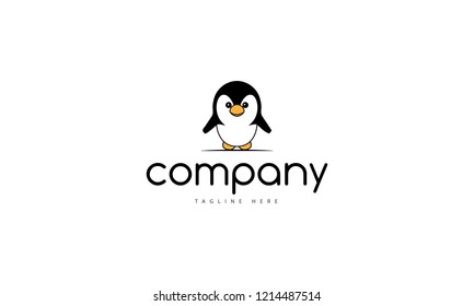 Little Penguin vector logo image