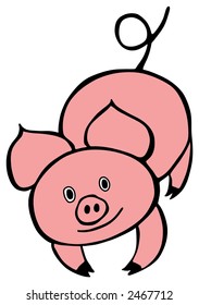 Little pig illustration