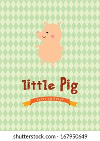 little pig poster