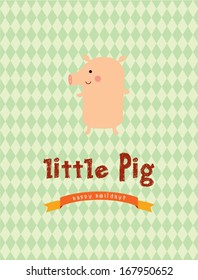 little pig poster