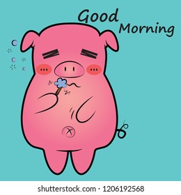 Little pig told good morning