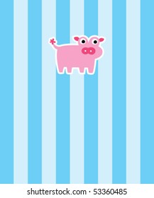 little piggy tag
