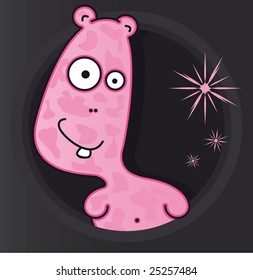 Little pink alien