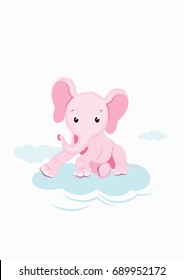little pink elephant