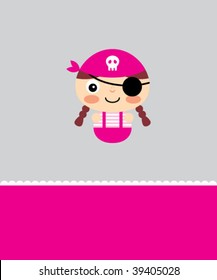 little pirate girl