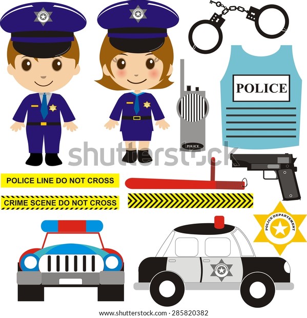 cute little police man game