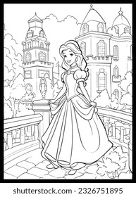 Little Princess Coloring page for kids