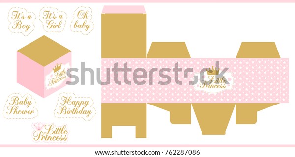 Minimal Princess Get together Printable Template Little one Inventory Vector graphic relating to Princess Party Printable called Small Princess Social gathering Printable Template Child Inventory Vector