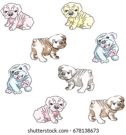 little puppy pattern